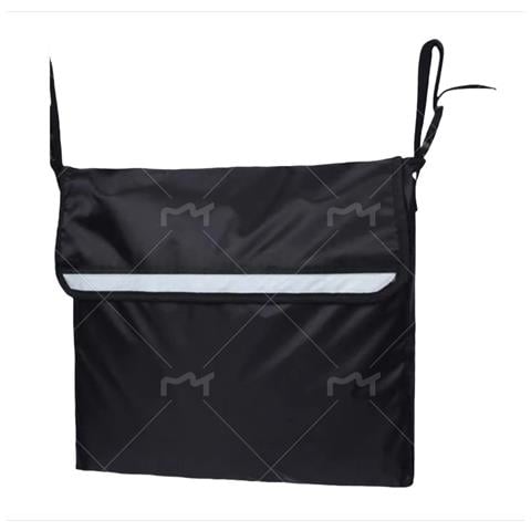 Borsa Portaoggetti Posteriore Per Sedia A Rotelle - Soluzione Di Mobilità Conveniente Black - Foto 1