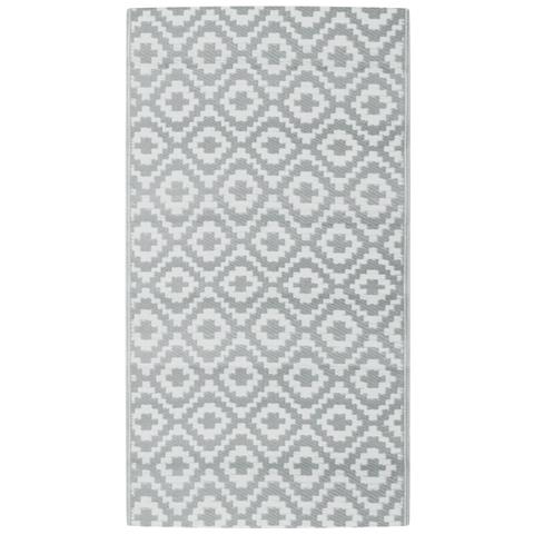 Tappeto da Esterni ARAKIL Grigio 80x150 cm in PP - Foto 1