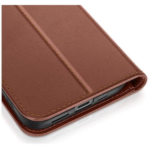 Custodia A Portafoglio Per Iphone 16 In Pelle Premium Con Funzione Stand - Foto 2
