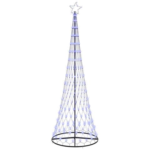 Albero di Natale LED Blu 100.5 x 100.5 x 302.5 cm Metallo - Foto 1