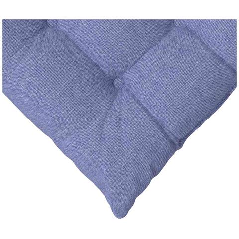 Cuscini per Seduta 2 pcs Blu jeans 40 x 40 x 6 cm Tessuto - Foto 9