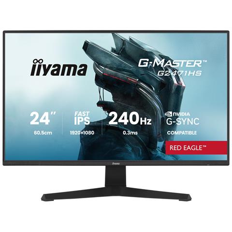 G-MASTER G2471HS-B1 Monitor PC 60,5 cm (23.8") 1920 x 1080 Pixel Full HD Nero - Foto 1