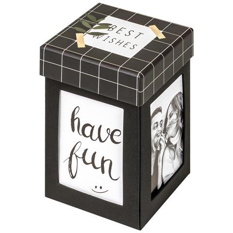 Scatola Regalo Fotografica, Scatola Explosiva Nero - Foto 1