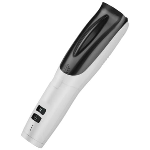 Tagliacapelli Elettrico: Lama In Ceramica, Silenzioso, Impermeabile, Ricaricabile Usb E Multifunzione White - Foto 2