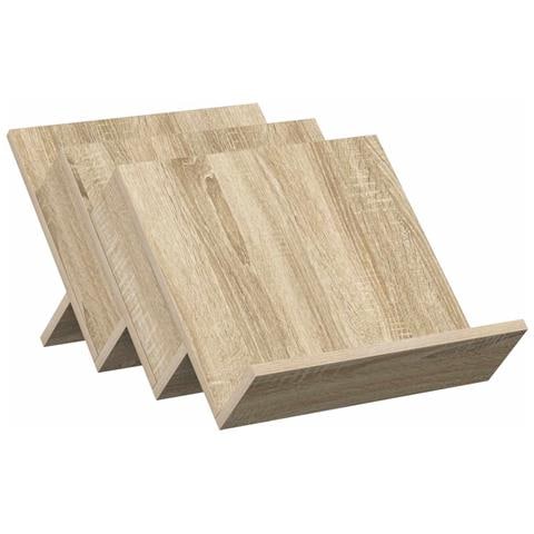 Scaffale per riviste Rovere Sonoma 53 x 40 x 28.5 cm - Foto 1