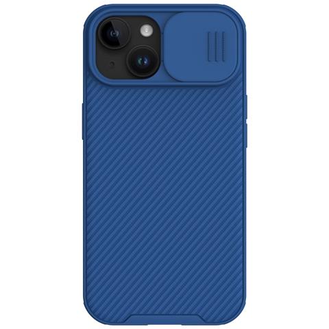 Cover per iPhone 15 Plus - TPU+PC, Blu, Anti-graffi - Foto 1