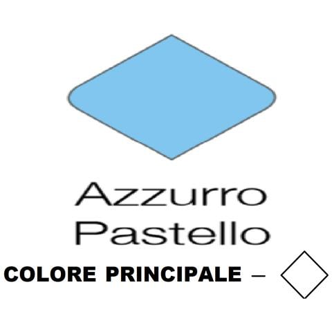 Bici Stile Olanda Misura 26 Bicicletta Donna Linea College Con Manubrio In Alluminio Accessori In Tinta Con Cesto Senza Cambio - 46 Azzurro Pastello - Foto 1