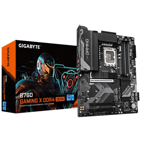 B760 GAMING X DDR4 GEN5 Scheda Madre - Supporta processori Intel Core 14? generazione, VRM 8+1+1 fasi, fino a 5333 MHz DDR4 (OC), 3xPCIe 4.0 M. 2, LAN 2.5GbE, USB 3.2 Gen 2 - Foto 1