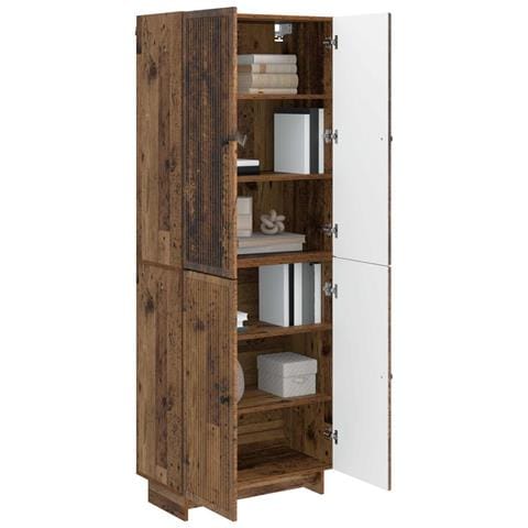 Set di armadi 2 pcs Legno antico 66 x 34,5 x 90 cm - Foto 2