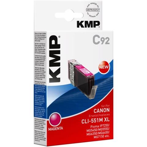 C92 cartuccia magenta comp. con Canon CLI-551 M XL - Foto 1