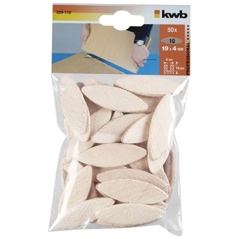 Piastre Di Connessioni Lamelli Legno Di Faggio 50pz Bricolage Fai Da Te 49029110 - Foto 1