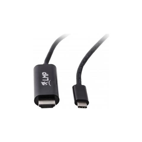 Cavo Adattatore USB Type-C / HDMI 2.0 con Supporto 4K Colore Nero - Foto 1