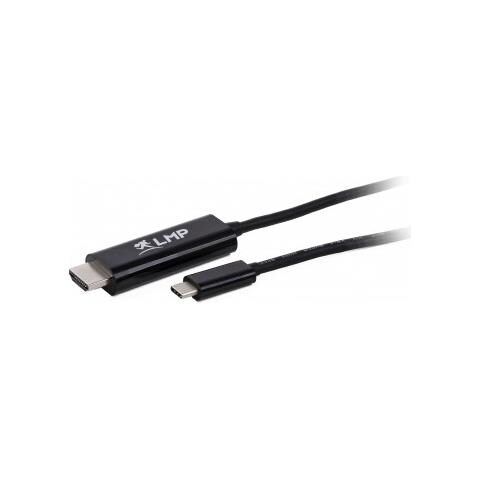 Cavo Adattatore USB Type-C / HDMI 2.0 con Supporto 4K Colore Nero - Foto 2