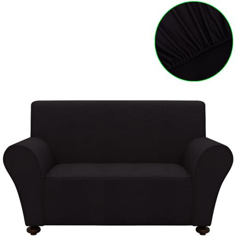 Copridivano Elastico Fodera Nera In Poliestere Jersey - Foto 2