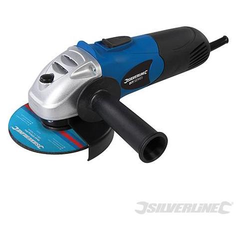 Smerigliatrice Angolare Levigatrice 650 W Silverline 115 Mm - Foto 1