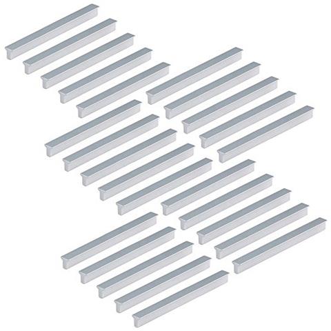 9165962 Maniglia Per Mobile, Cc 160mm, Alluminio, Anodizzato Opaco, Set Di 25 - Foto 1