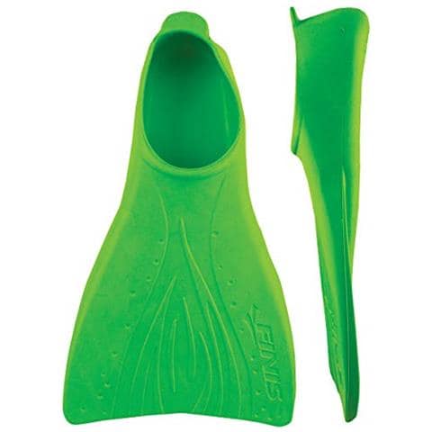 Booster, Pinna Unisex Bambini, Verde, 8-11 - Foto 1