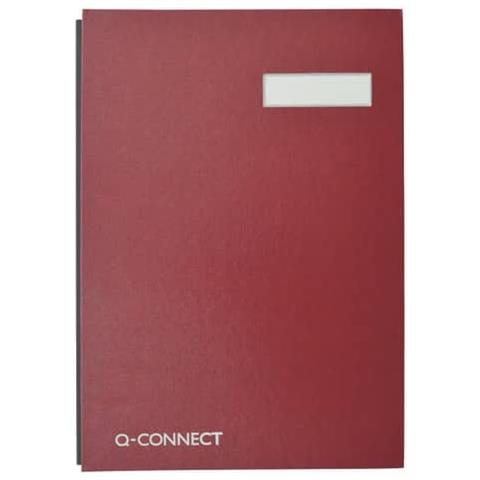 Libro Firme 20 Pagine 24x35 Cm Rosso Kf31011 - Foto 1