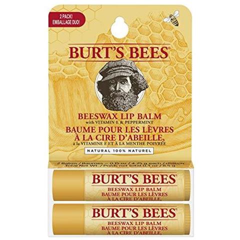Burt Bees Natural Moisturizing Lip Balm Duo Value Pack - Foto 1
