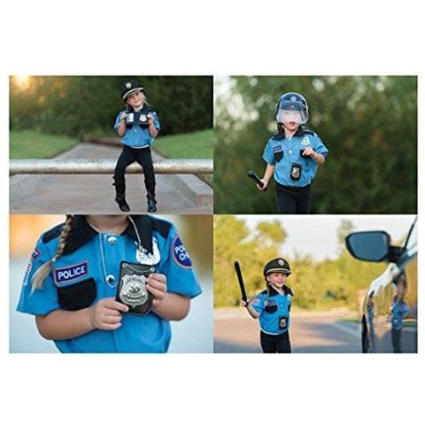 Finta Play Distintivo Della Polizia Con Catena E Clip Da Cintura - Foto 1