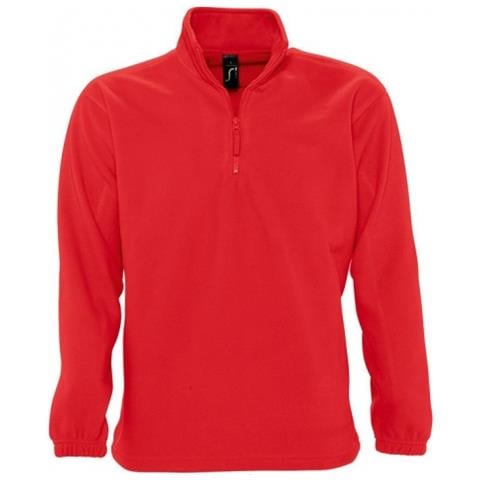 Ness Felpa Polar Unisex Mezza Cerniera - Colores Y Taglie. - Lime S - Foto 1