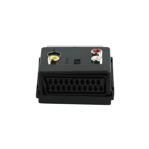InLine Cavo Audio/Video RCA 3x Maschio-Maschio, 1,5 Metri, Nero, Per Collegare Periferiche Con Connettori Cinch
