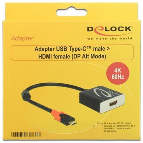 62730 USB Type-C HDMI Nero cavo di interfaccia e adattatore - Foto 2