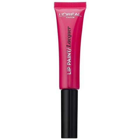 L’Oréal Paris Make-Up Designer RAL Inf. LacquerPaint Nu 102 Darl Pink Rosa Shine rossetto - Foto 1