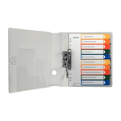 12930000 intercalare Indice a linguetta numerico Polipropilene (PP) Multicolore - Foto 2