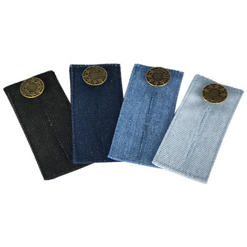 Estensore Per Bottoni In Vita Per Jeans, Confezione Da 4  83x35x3 Mm - Foto 1