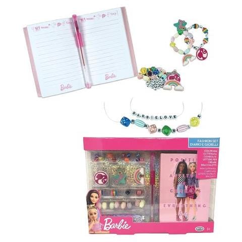 Playset 44855 Barbie Fashion Set Diario E Gioielli - Foto 1