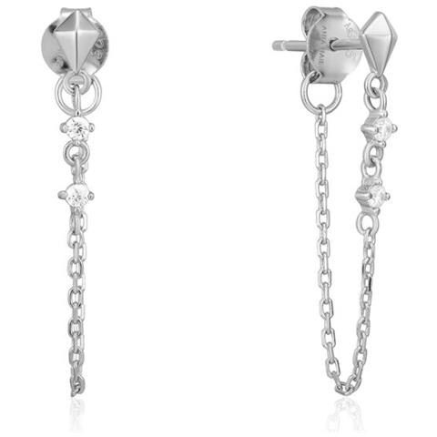 Orecchini Donna Ania Haie E025-02h Argento Puro 2,5 Cm - Foto 1