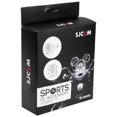 Custodia Impermeabile Originale Sj5000 Sj5000 Wi-fi Sj5000x Elite Con Caricabatterie Integrato 12-38 V Per Moto - Foto 3