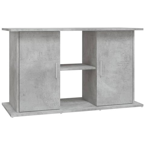 Supporto Acquario 101x41x58 cm Legno Multistrato Grigio Cemento - Foto 1
