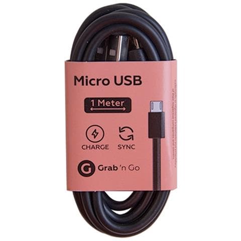 Cavo Ricarica E Trasferimento Dati Usb-a Verso Micro-usb 2,4a 1m, Nero - Foto 5