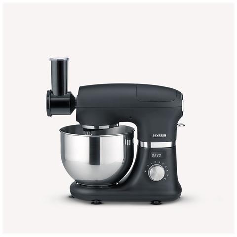 Robot da cucina KM 3897 1000 W acciaio inossidabile, nero - Foto 5