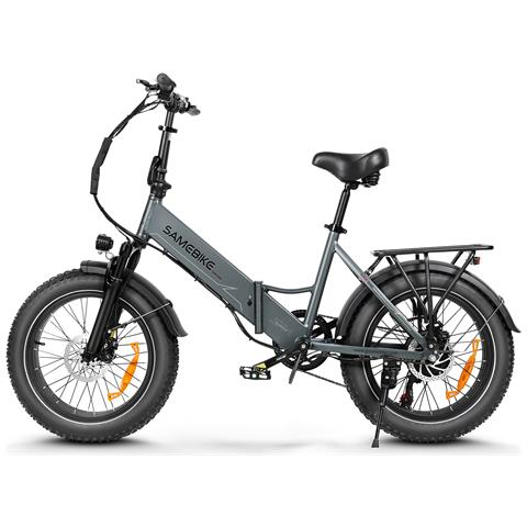 Lotdm200-ii Bicicletta Elettrica - Potenza 500w Batteria 48v13ah Autonomia 40km Freno A Disco Meccanico - Grigio - Foto 1