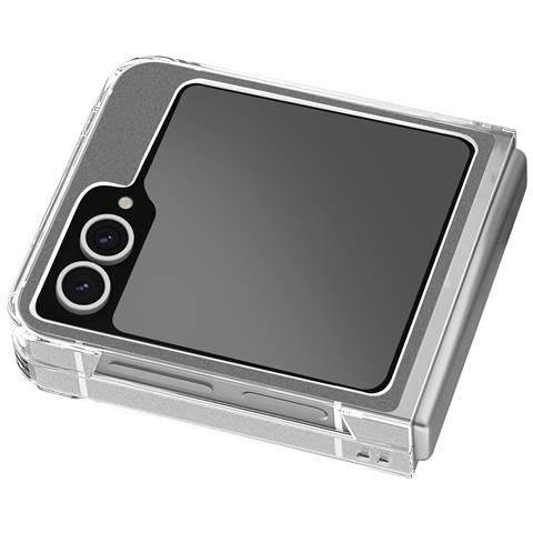 Cover Con Glitter Per Samsung Galaxy Z Flip6 Anti-caduta 2m Sottile, Trasparente - Foto 2