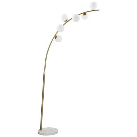 Lampada Da Terra Glamy Arc 6 Luci Cm 130x45x220-246 - Foto 2