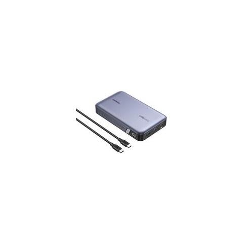 Power Bank da 20000mAh PD 100W Con USB-C, Grigio - Foto 1