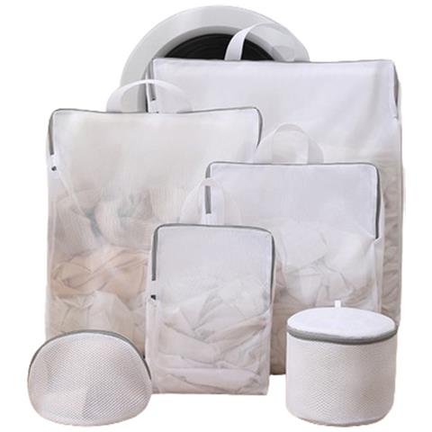 Set Di Sacchi Per Bucato A Maglia Fine, 6 Pezzi - Foto 1