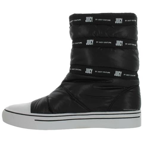 Juicy Couture Donna Calinda Stivali Da Neve Isolati Neri E Lucidi 36 - Foto 2