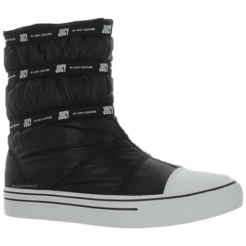 Juicy Couture Donna Calinda Stivali Da Neve Isolati Neri E Lucidi 36 - Foto 3