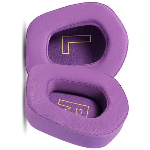 Cuscinetti Auricolari Rrescanti Per Cuffie Logitech G733/g335 Purple - Foto 3