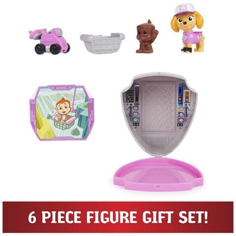 Paw Patrol - Big Truck Pups - Skye Come Action Figure Con Drone Di Salvataggio Da Attaccare - Cabina Come Quartier Gener - Foto 1