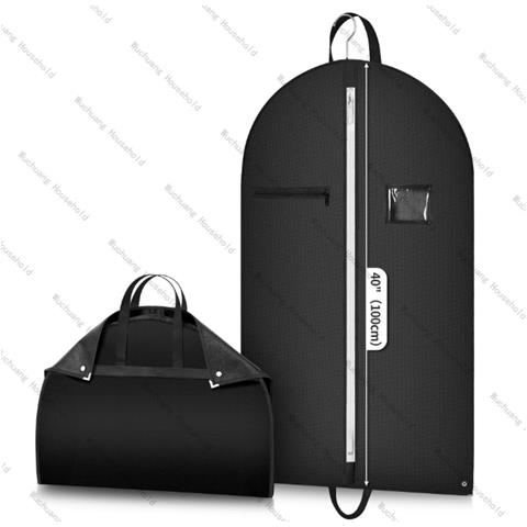 Porta Abiti Premium, Copri Abito Traspirante Per La Conservazione Nell'armadio Black M - Foto 2