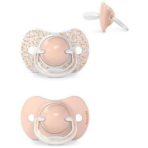 Suavinex Dreams Succhietto Silicone 6-18M 2Pz Rosa Sxpro - Foto 1