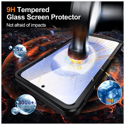 Custodia Per Samsung Galaxy S25 Edge: Protezione Antiurto Resistente Black - Foto 7