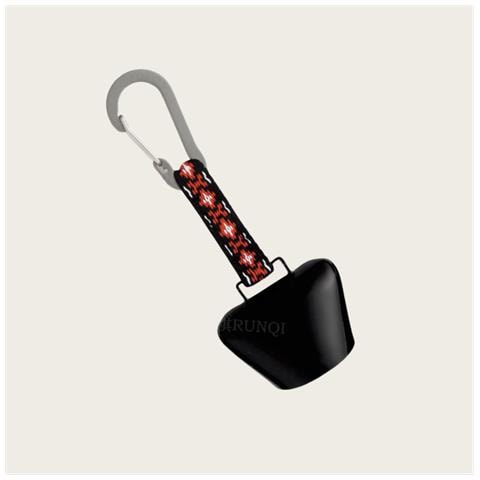Campanello Anti-smarrimento Per Escursioni All'aperto Con Clip In Metallo Black - Foto 3