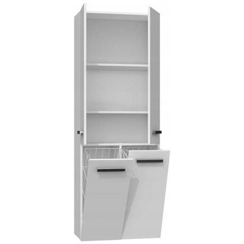 NEL 2K DD BIEL armadietto di conservazione per bagno Bianco - Foto 2